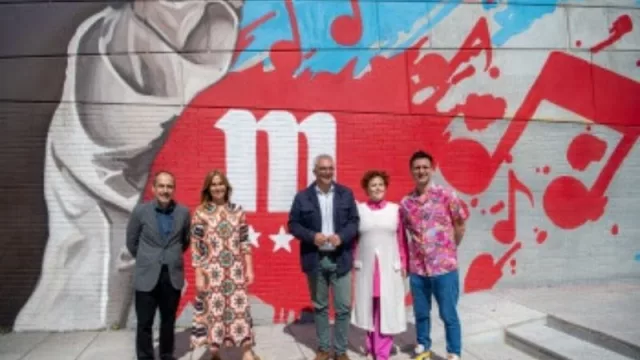 Mahou San Miguel impulsa la realización del mural más grande de Madrid en el Palacio Vistalegre