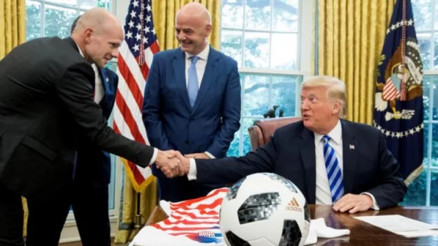EEUU y FIFA un solo corazón: el boom de las marcas, medios y pasión por el “Dream Team” Trump-Infantino (y el Plan Beckham)