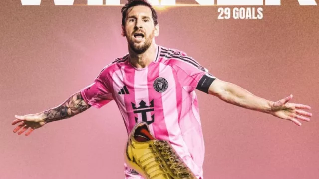 Messi a los 38 años (en Miami) destruye todos los récords de la MLS: ganó la Bota de Oro